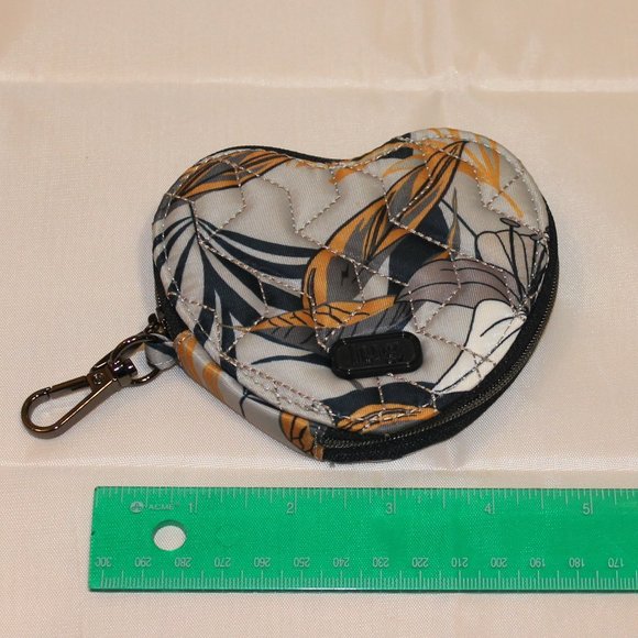 Lug bundle: Coupe Convertible Crossbody / Belt bag and Heart Coin Purse EUC - Picture 10 of 13